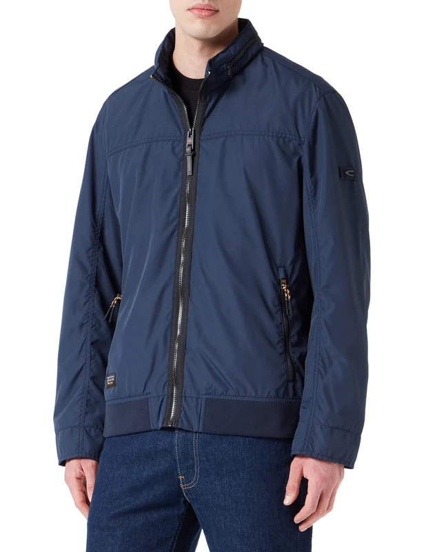 camel active Men's 430800/1O57 Blouson, Night Blue, 60, night blue