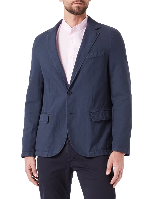 camel active Men's 442330/1i03 Evening Suit Set, darkblue, 31