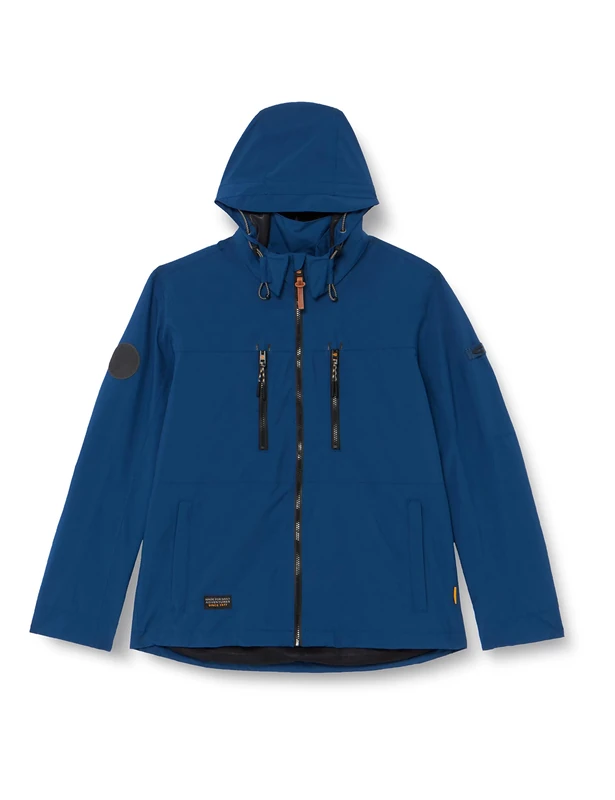 camel active Men's 420394/1o60 Jacket, Indigo, 32