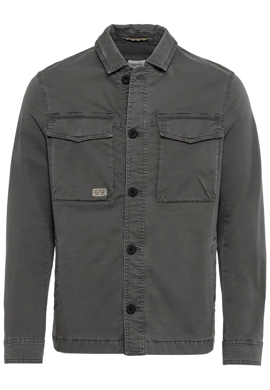 camel active Men's Indoor Jacket in Regular fit Suit-Dress Set, Darkgray, XXS