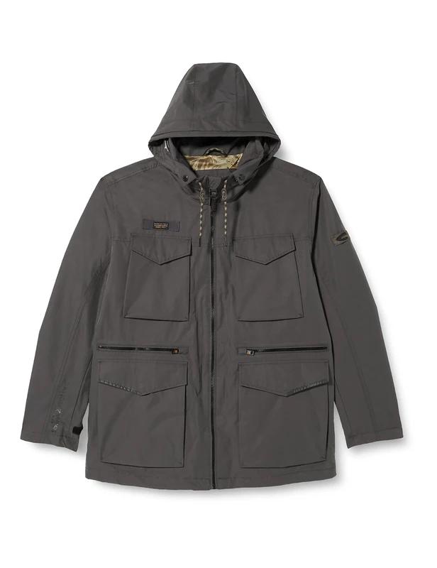 camel active Men's 420514/1o21 Jacket, Grey (Shadow Grey), 102 cm