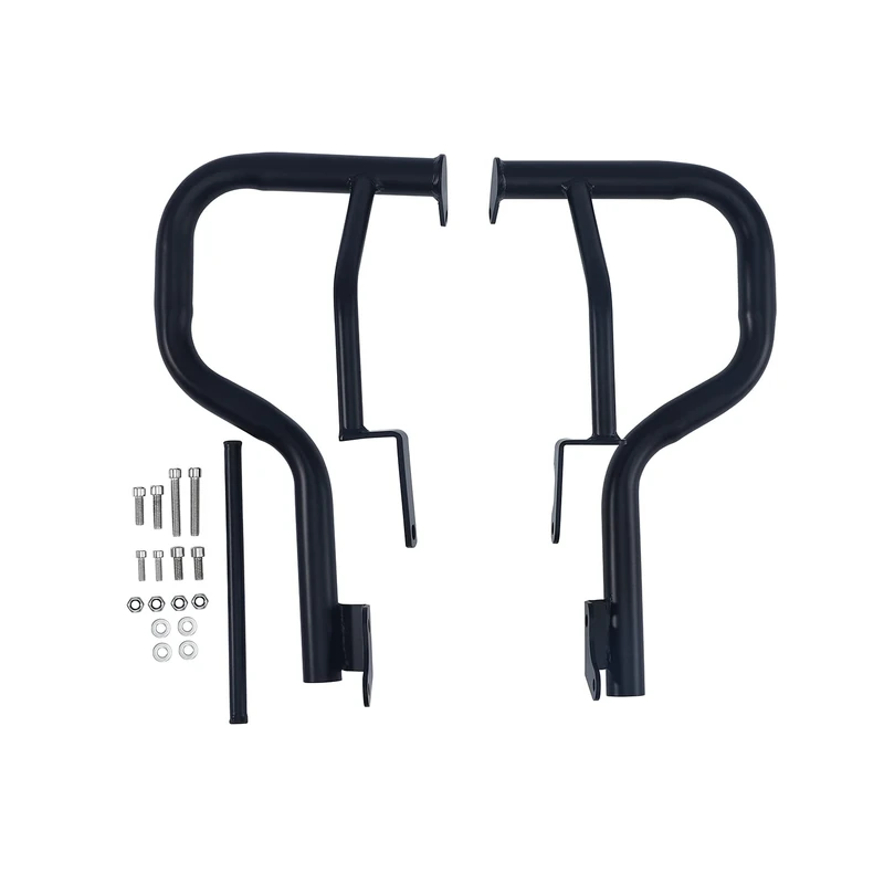 Motorcycle Highway Engine Guards Protector Crash Bars Fit Kawasaki Vulcan S 650 VN650 EN650 2015-2022 (Black)