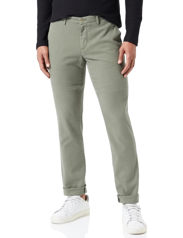 Gardeur Men's Savage-2 Pants, Dusty Olive (1074), 36 W/32 L - Image 1
