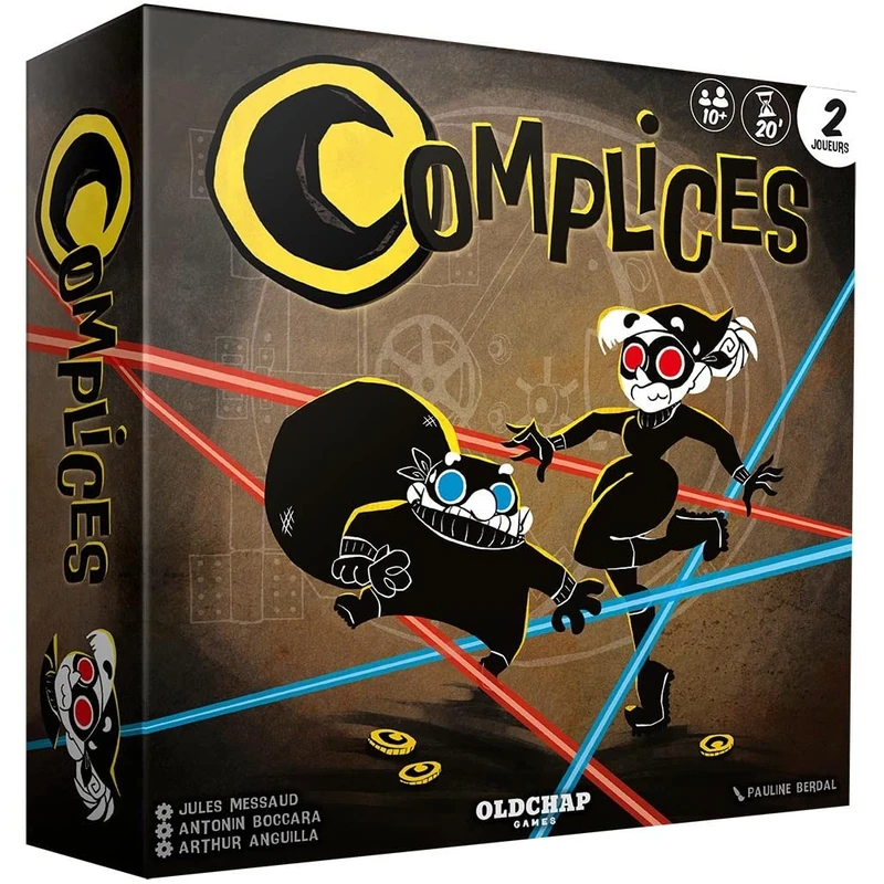 Blackrock Games Act In Games Complices - 2 Player Board Game - Image 1