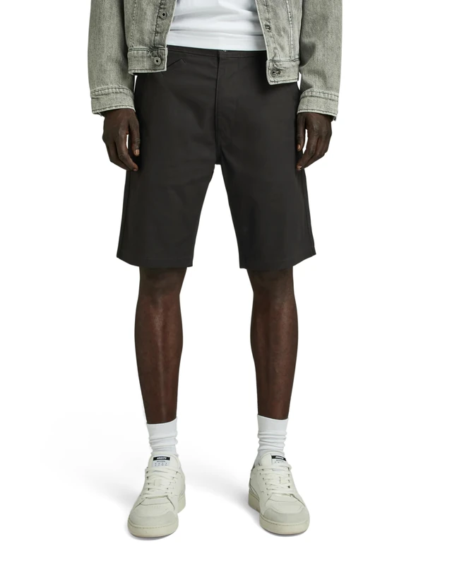 G-Star Men's Bronson 2.0 Slim Chino Shorts, Black (dk black D21040-D305-6484), 29
