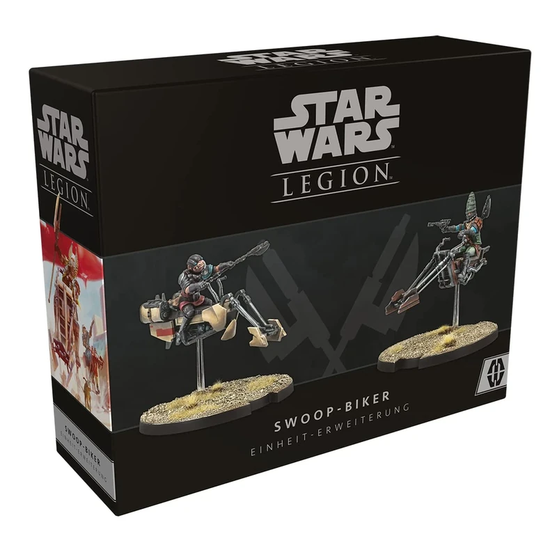 Atomic Mass Games, Star Wars: Legion - Swoop Biker, Unit Expansion, Tabletop, 2 Players, Ages 14+, 120-180 Minutes, German