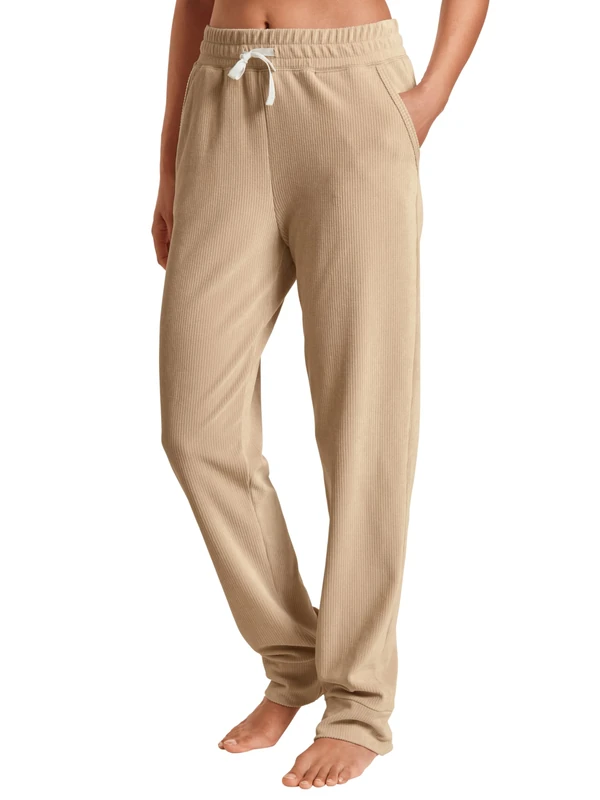 Calida Women's Lounge Desert Pants, Irish Cream, 32-34 - Image 1