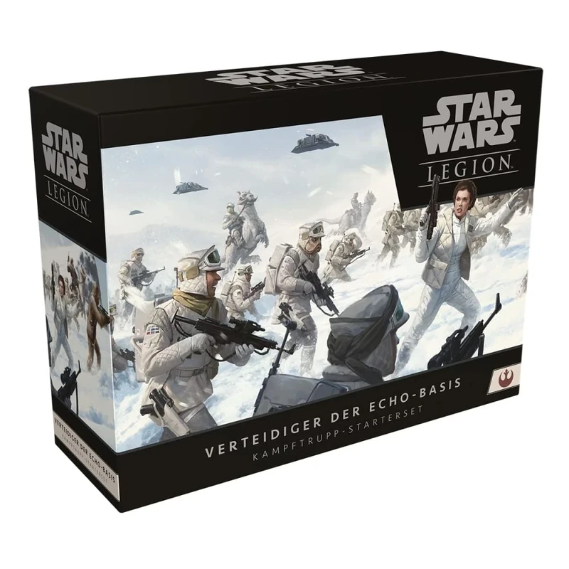 Atomic Mass Games, Star Wars: Legion - Defender of Echo Base, Battle Squad Starter Set, Tabletop, 2 Players, Ages 14+, 120-180 Minutes, German