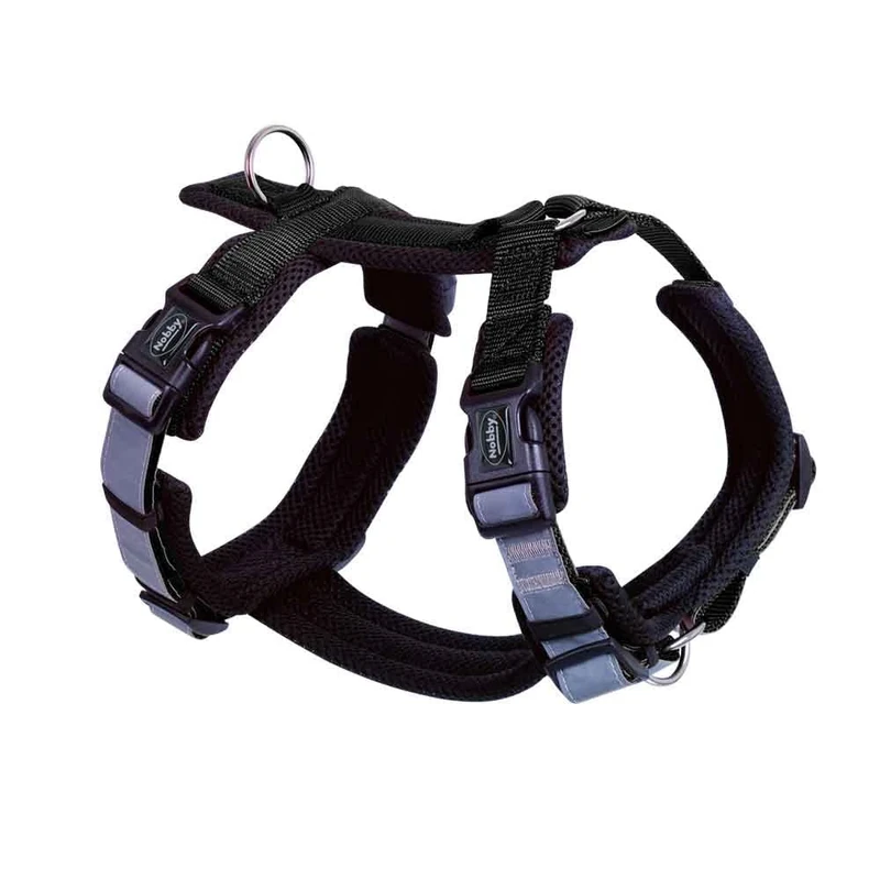 Nobby 80450-05 Daily Walk Comfort Harness Black L Chest 42-58 cm Belly 63-86 cm
