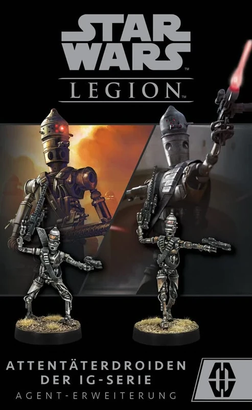Atomic Mass Games Star Wars: Legion - IG Series Assassin Droids | Agent Expansion | Tabletop | 2 Players | Ages 14+ | 120-180 Minutes | German