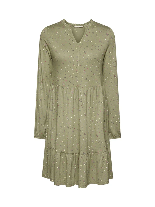ESPRIT Women's 992cc1e306 Dress, 348/Light Khaki 4, M