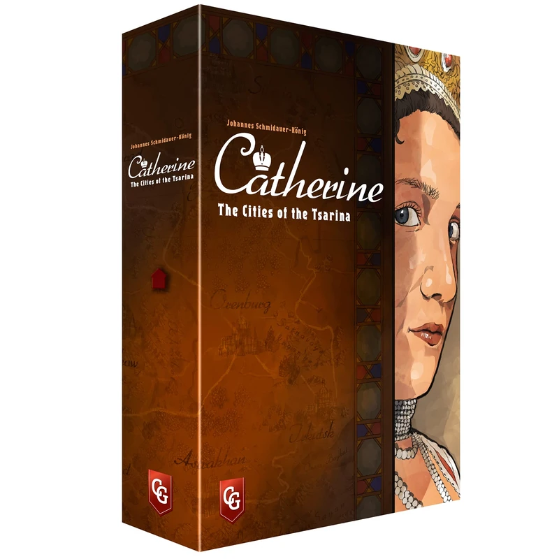 Capstone Games Catherine: Cities of The Tsarina - Board Game, Ages 14+, 2-4 Players, 60 Min - Image 1
