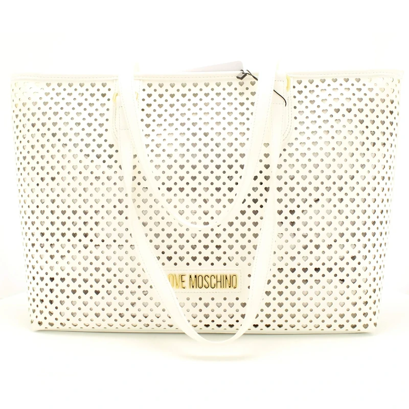 Love Moschino Jc4229pp0gkk0, Women's Handbag, One Size, White, 29X38X15