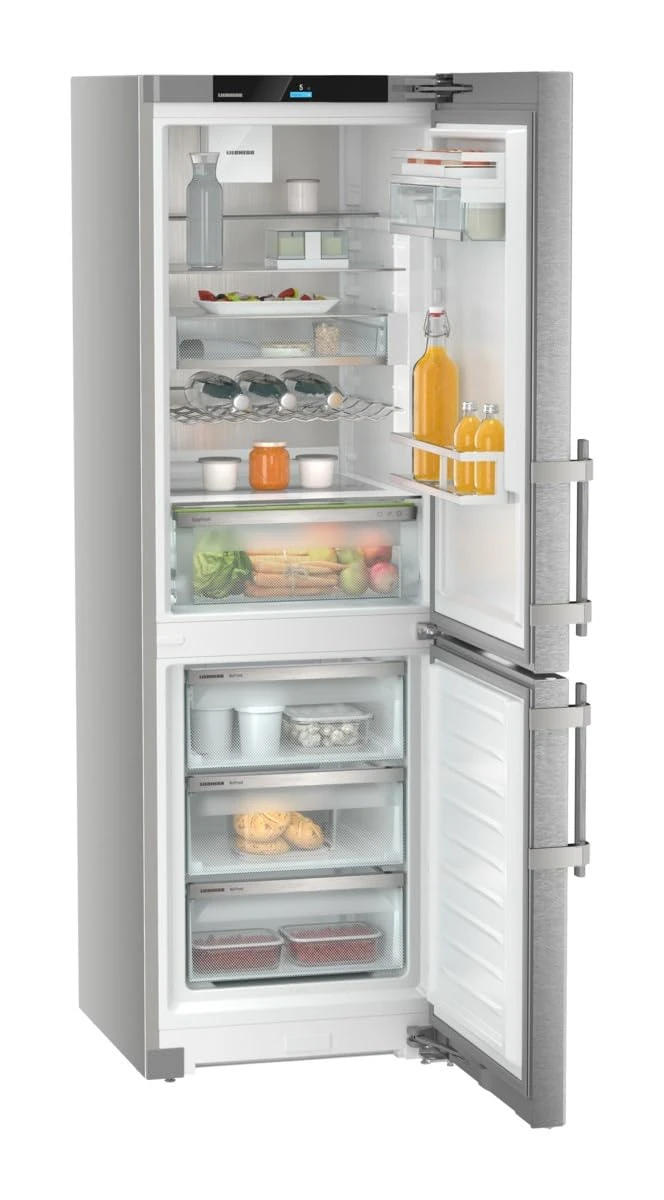 Liebherr SCNsdd 5253 Combined Fridge Freezer with EasyFresh and NoFrost, External Dimensions (Height/Width/Depth) 185.5/59.7/67.5 cm Total Volume 331 l Energy Efficiency Class D