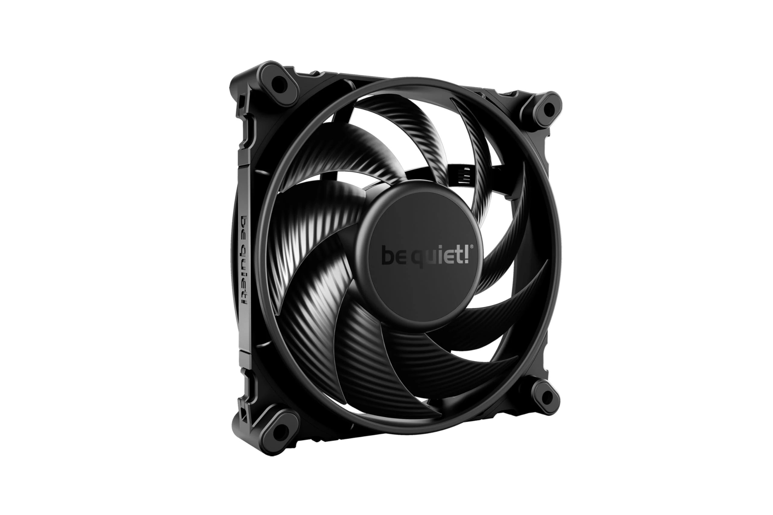 be quiet! Silent Wings 4 120mm PWM high-speed fan, optimized fan blades, extraordinary high performance, extremely high air pressure, very silent operation, 6-pole fan motor, fluid-dynamic bearing