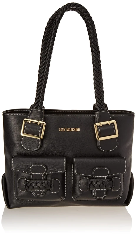Love Moschino Jc4218pp0gkj0, Women's Shoulder Bag, One Size, Black, 23X30X10