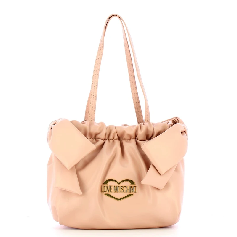 Love Moschino Women's JC4213PP0GKH0 Shoulder Bag, Nude, 25X30X13