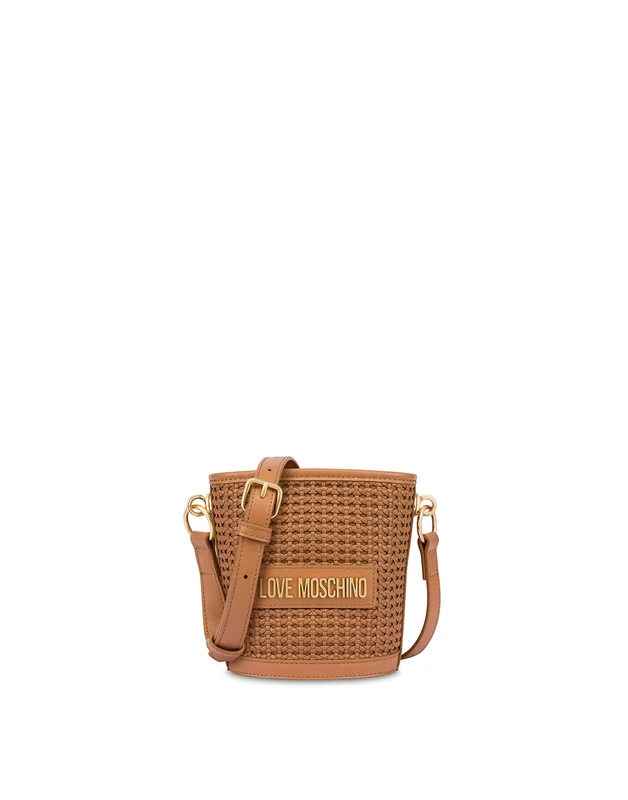 Love Moschino Women JC4322PP0GKZ1 Shoulder Bag, Camel, 16X16X9