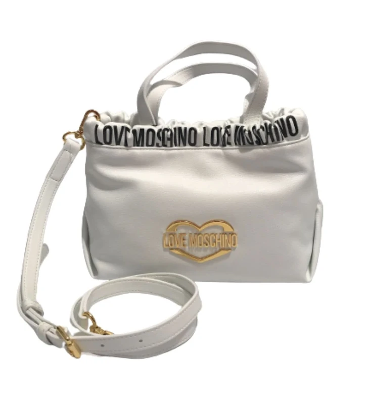 Love Moschino Jc4228pp0gkj1, Women's Handbag, One Size, White, 19X25X10