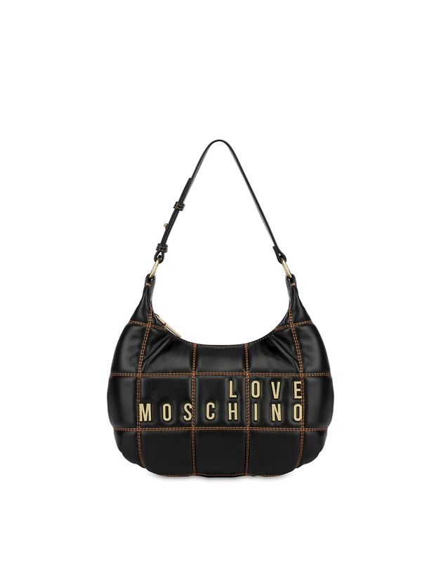 Love Moschino Women's JC4265PP0GKB0 Handbag, Black, 22X26X9