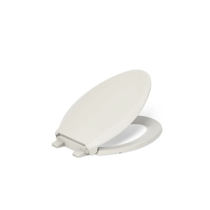 Kohler 4636-RL-47 Cachet READYLATCH Quiet Close Elongated Toilet SEAT, Almond