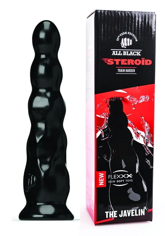 ALL BLACK STEROID Dildo-600000009639 Dildo Black One Size