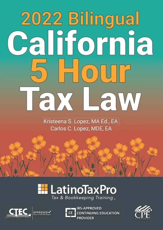 2022 Bilingual California 5 Hour Tax Law