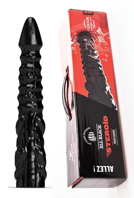 ALL BLACK STEROID Dildo-600000009628 Dildo Black One Size