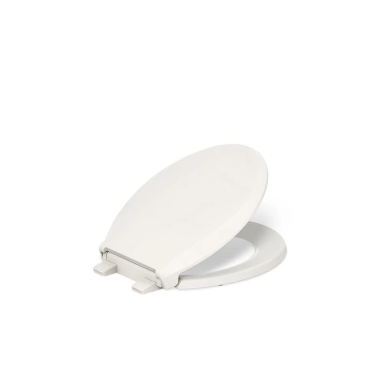 Kohler 4639-RL-96 Cachet READYLATCH Quiet Close Round Toilet SEAT, Biscuit
