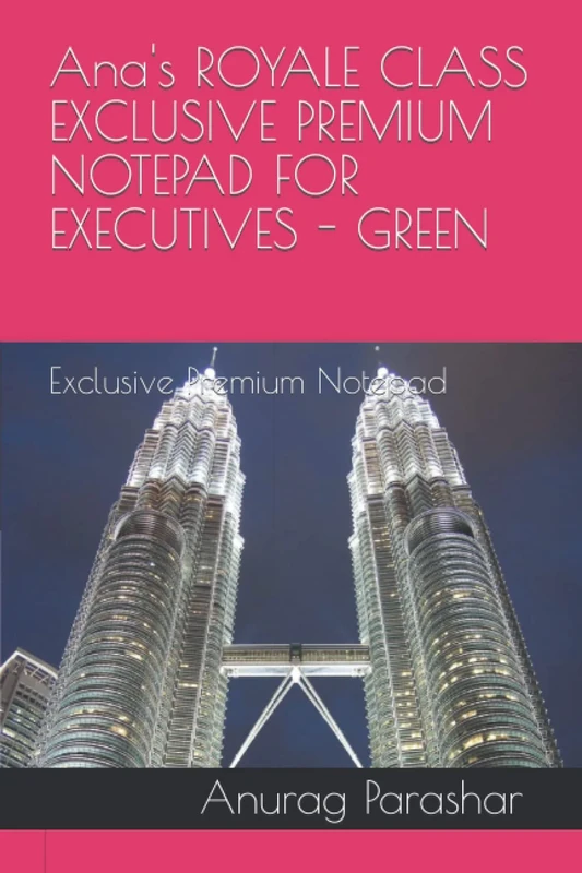 Ana's ROYALE CLASS EXCLUSIVE PREMIUM NOTEPAD FOR EXECUTIVES - GREEN: Exclusive Premium Notepad