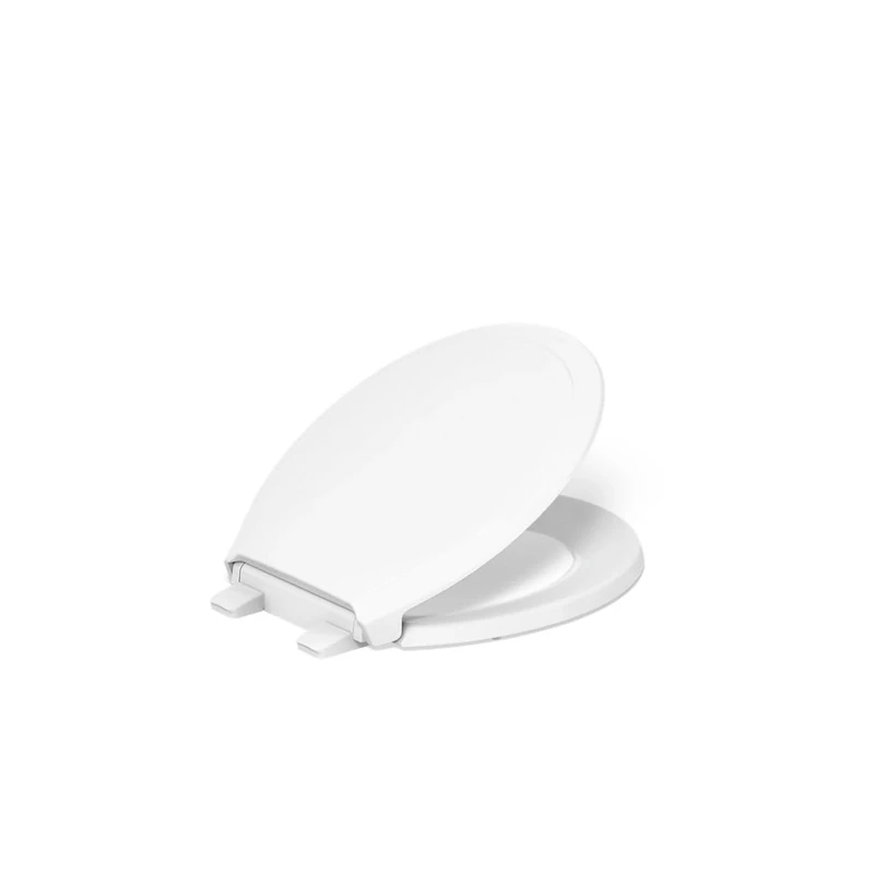 Kohler 78052-RL-0 Rutledge READYLATCH Quiet Close Round Toilet SEAT, White