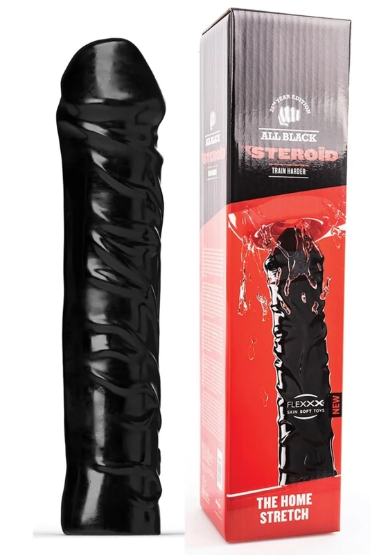 ALL BLACK STEROID Dildo-600000009632 Dildo Black One Size