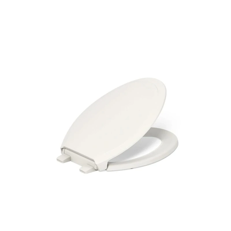 KOHLER 4734-RL-96 Rutledge READYLATCH Quiet Close Elongated Toilet SEAT, Biscuit