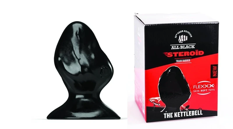 ALL BLACK STEROID Anal Plug-600000009644 Anal Plug Black One Size