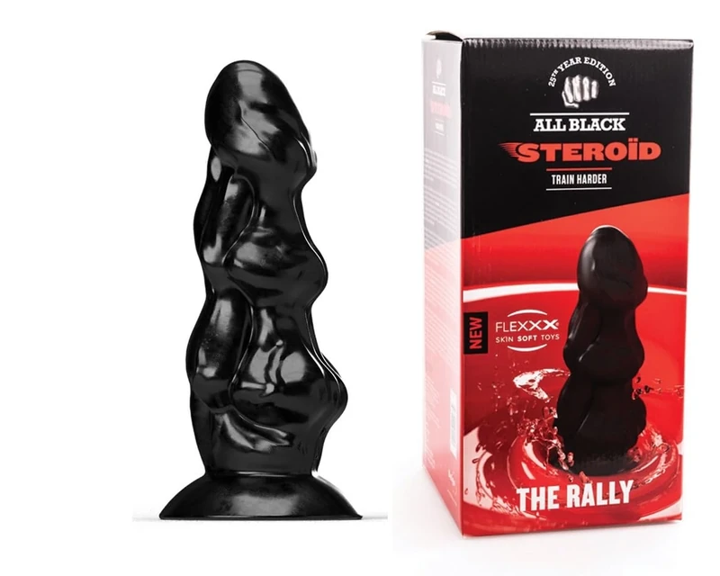 ALL BLACK STEROID Dildo-600000009642 Dildo Black One Size