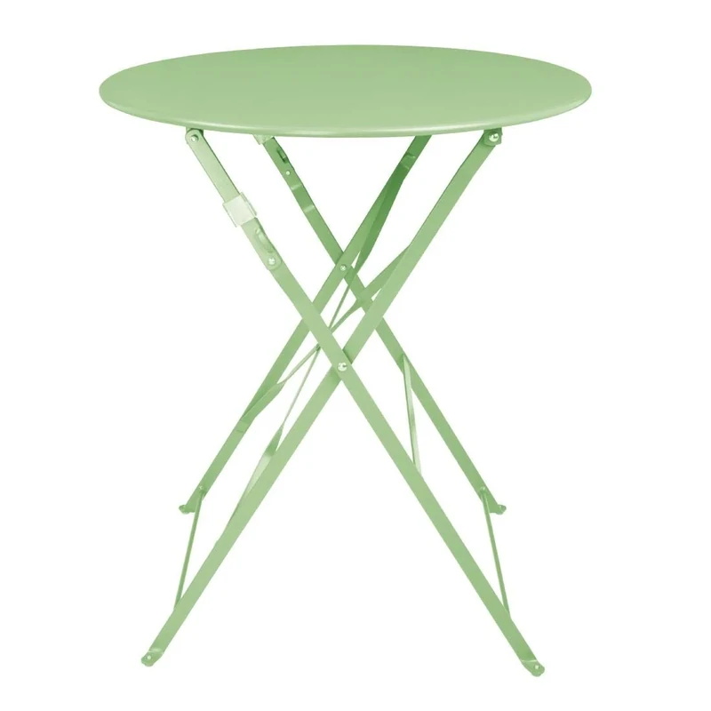 Bolero Perth Light Green Table Round Pavement Style 600mm FT272