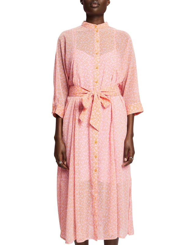 ESPRIT Women's 033ee1e309 Dress, Fliederfarben, 14