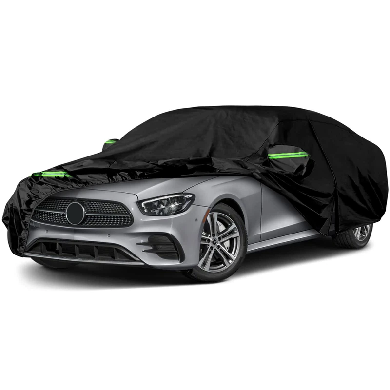 Waterproof Car Covers Replace for 2006-2022 Mercedes Benz E-Class Sedan E300 E350 E400 E450, 6 Layers All Weather Car Cover with Zipper Door for Snow Rain Dust Hail Protection (E-Class)