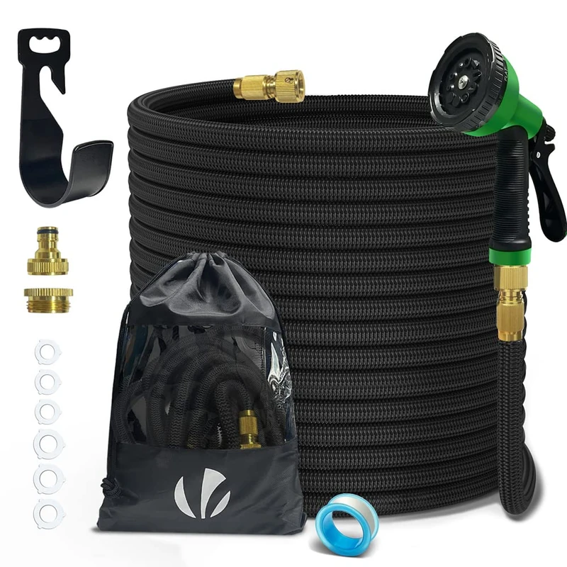 VOUNOT Flexible Garden Hose 30m - Expandable Water Pipe