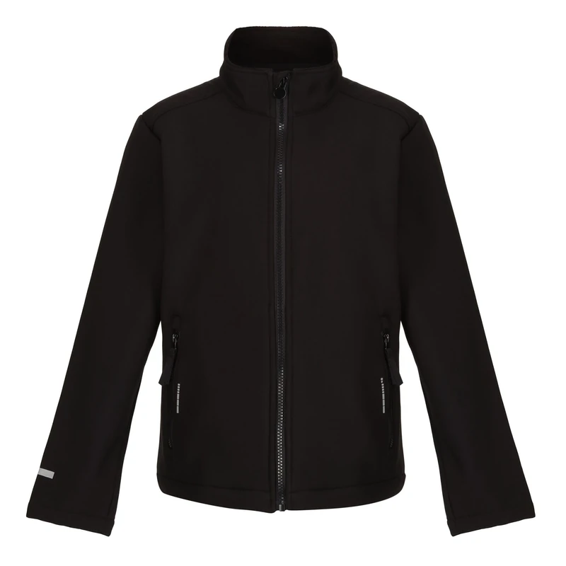 Regatta Professional Boys Kids' Ablaze 2-layer Softshell Jacket, Black Black, 32 EU