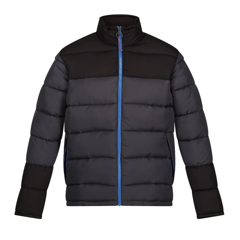 Regatta Professional Mens Vintage Puffer Jacket, Seal Grey Blue, L EU