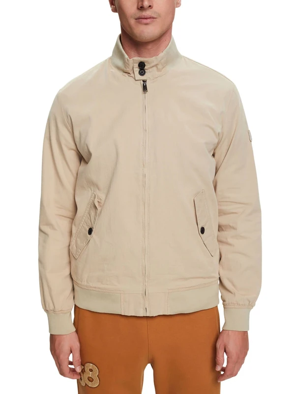 ESPRIT Men's 023ee2g301 Jacket, Light Beige, M