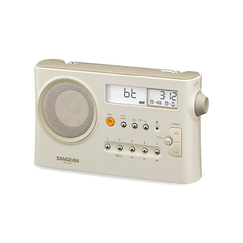 Sangean PR-D4 BT Pastel Cream BT - FM - Am - Relay - Alarm