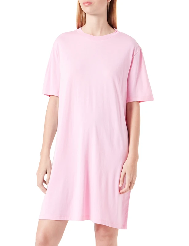 REPLAY Adult W9042 S Cotton Modal Jersey Dress, Light Rose 307, M