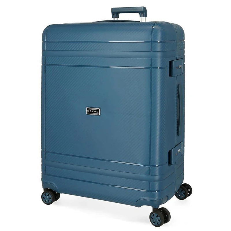 MOVOM Dimensions: Talla Unica Large Suitcase, Navy, Talla Unica, Large Suitcase