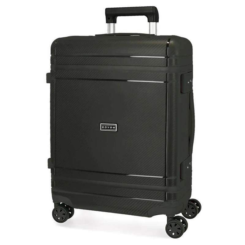 MOVOM Dimension Suitcase, Black/White, Talla Unica, Suitcase