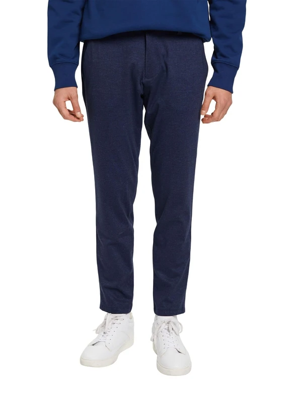 ESPRIT Men's 013ee2b313 Pants, Dark Blue, 31 W/32 L