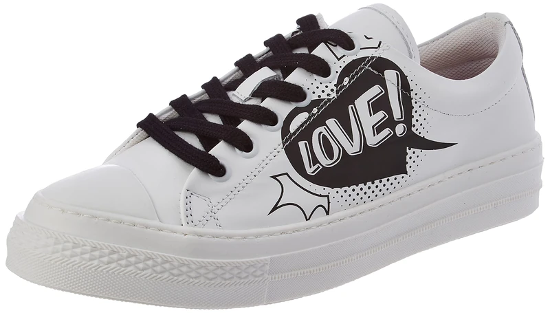 Love Moschino Women's JA15934G0GIB6 Sneaker, Multi-Coloured, 7.5 UK
