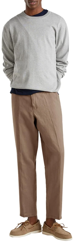 United Colors of Benetton Trousers 4AGH55HW8, Light Brown 04B, 48 Man, Light Brown 04b, 34