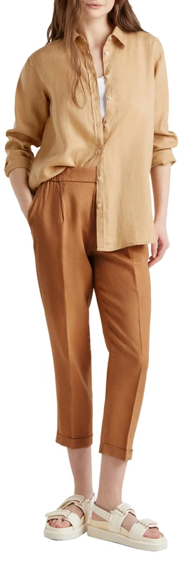 United Colors of Benetton Trousers 4AGH558X5, Beige 193, XL Woman, Beige 193, XL